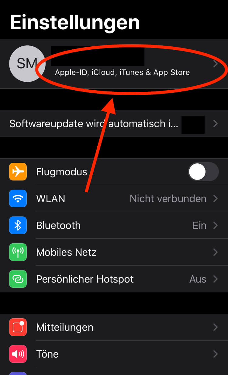 WhatsApp Backup Apple ID iCloud